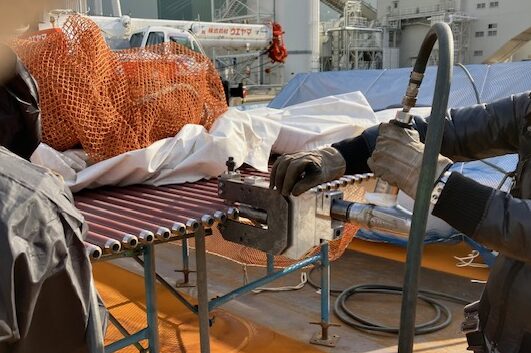 新パネル開先加工